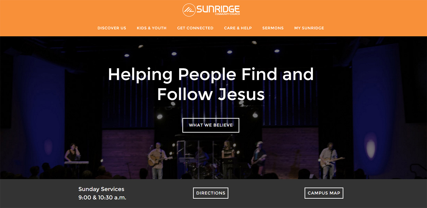 sunridge-church-website-redesign